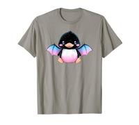 Cute Anime Bat Duck Kawaii Transgender Trans Pride Colors Maglietta
