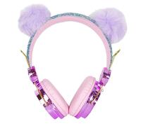 Cute Anime Cartoon Glitter Headphone for Girls Birthday Gift