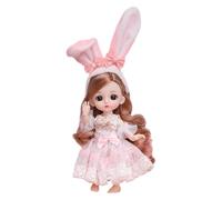 Cute Anime - Movimento Realistico Doll Cute 16 Cm, Mobile Realistico 13 Articolazioni | Cute Princess Anime Doll Gift Best Gift Anime Toys for Girls