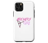 Cute Archery Girl Gift Bow Arrow Girly Sports Bowman Hunt Custodia per iPhone 11 Pro