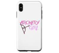 Cute Archery Girl Gift Bow Arrow Girly Sports Bowman Hunt Custodia per iPhone XS Max