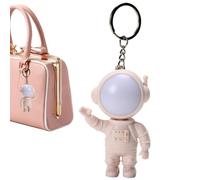Cute Astronaut Keychain - Mini Aesthetic Pendant with Charming Design and Glossy, High-Quality Material Ensures Long-Term Use Without Fading | Choice for Women Teens or Friends Deco