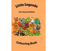 Cute Australian Animals Colouring Book for Kids Ages 4-8: Fun and Educational Activity Book Featuring Kangaroos, Koalas, and More!
