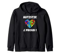 Cute Autism Awareness I'm Autistic And Proud Felpa con Cappuccio
