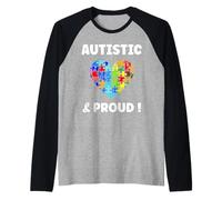 Cute Autism Awareness I'm Autistic And Proud Maglia con Maniche Raglan