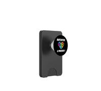 Cute autism Awareness i'm autistic and proud PopSockets PopWallet per MagSafe