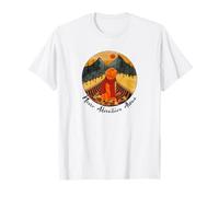 Cute Autumn Adventure Quote for Women Golden Retriever Mom Maglietta