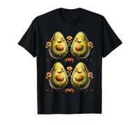Cute Avocado Gardening Graphic for Mom Vegetable Pattern Maglietta