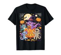 Cute Axolotl Jack O Lantern Halloween Costumes Boys Girls Maglietta