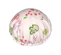 Cute Axolotls Cuffia da bagno per bambini Cuffia per capelli Cuffia per a riutilizzabile Cuffia per capelli morbida ed elastica per capelli lunghi Capelli corti Capelli ricci