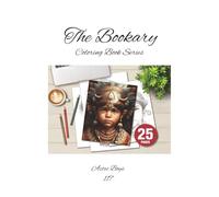Cute Aztec Boys - A Grayscale Portrait Coloring Book of Youthful Charm: The Bookary Coloring Book Series: