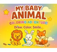 Cute Baby Animals Coloring Book