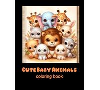 cute baby animals coloring book