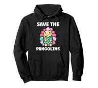 Cute Baby Animals Pangolin Cute Simple Save The pangolins Felpa con Cappuccio