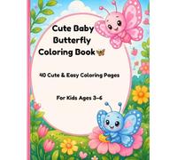 Cute Baby Butterfly Coloring Book