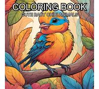 Cute Baby Chibi Animals: Coloring Book for Enjoyment: Relax and Enjoy with Cute Baby Chibi Animals