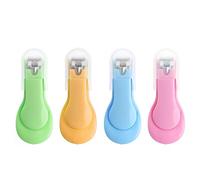 Cute Baby Manicure Pedicure per Neonato Neonato Bambino Bambini Manicure Sicuro Nail Forbici Forbici per Unghie per Le Donne