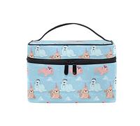 Cute Baby Sea Lion Animal Makeup Bag per le donne Cosmetici Borse Toiletry Train Case, Come nella foto, Taglia unica, Zaini