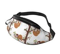 Cute Baby Sloths Crossbody Bag Runner Piccolo Running Sport Slim Alla moda Per Jogging Escursionismo Donna
