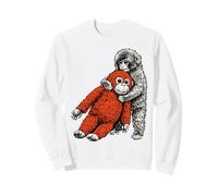 Cute Baby Zoo Monkey Named Punch Adorabile Orango Ripieno Felpa