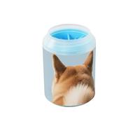 Cute Back Shiba Inu - Pulitore riutilizzabile per piedi per cani, con spazzola in silicone morbido, accessori e accessori per cani e gatti