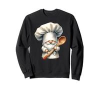 Cute Baker Dad GNOME Graphic with Chef Hat for Baking Mom Felpa