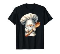 Cute Baker Dad GNOME Graphic with Chef Hat for Baking Mom Maglietta