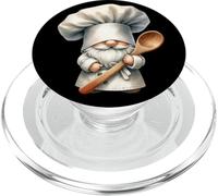 Cute Baker Dad Gnome Graphic With Chef Hat For Baking Mom PopSockets PopGrip per MagSafe