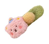 Cute Barrettes, Plush Bear Hairpins Set, Decorative Cartoon Hair Clips, Soft Styling Accessories, Adorable Headdress for Girls Women Everyday Wear Dates Events, 5.12x1.97x1.18 Inches