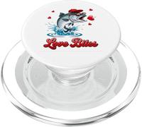 Cute Bass Fish Love Art PopSockets PopGrip per MagSafe