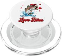 Cute Bass Fish Love Art PopSockets PopGrip per MagSafe