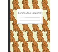 Cute Beagle Dog Pattern Composition Notebook: An Adorable Journal for School, Work, and Creative Writing for Students and Dog Lovers