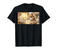 Cute Bear Bakery T-Shirt Cottagecore Aesthetic Vintage Style Maglietta