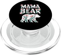 Cute Bear Grizzly Bears Flower Wild PopSockets PopGrip per MagSafe