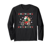 Cute Bear Grizzly Bears Sleeping Recharging Low Energy Maglia a Manica