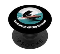 Cute Bear Lake Utah and Idaho Caribbean of the Rockies PopSockets PopGrip Adesivo
