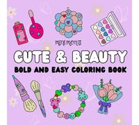 cute & beauty: BOLD AND EASY COLORING BOOK