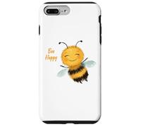 Cute Bee Happy per ragazza o donna Custodia per iPhone 7 Plus/8 Plus