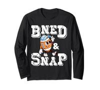 Cute Bend And Snap Football | Funny Game Day Touchdown Maglia a Manica