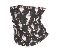 Cute Bernese Mountain Dog Unisex Scaldacollo Multifunzione Passamontagna Tubolare Morbido Copricollo per Estivo Ciclismo Passeggiata Trekking