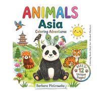 Cute Big Print Animal Coloring Book with Thick No Bleed-Through Pages, Simple Bold Lines, and Cozy Illustrations Perfect for Alcohol Markers and ... Relaxing Designs for Kids, Teens, and Adults