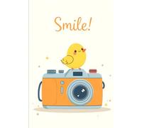 Cute Bird & Camera Lock Diary for Girls - Secret Kawaii Notebook with Key: Adorable Journal for Kids, Tweens & Teens | 120 Pages | 6x9" | Gift for Girls