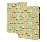 Cute Bird Capybara Print - Custodia compatibile con iPad di 9a/8a/7a generazione, custodia per tablet compatibile con custodia per iPad da 10,2 pollici, accensione e spegnimento automatico, supporto a
