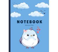 Cute Bird Design Lined Notebook for Notes, Journaling & Daily Writing: Blue Sky Dreams Notebook