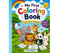 Cute Birds, Animals & Fun Scenes Coloring Book for Kids Ages 3-8.: Easy and Adorable Coloring Pages with Animals, Nature, Birds, Moon, Sun, Trees, and ... Scenes for Preschoolers and Toddlers
