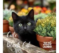 Cute Black Cat Expressions Calendar 2026: A Delightful Kitten Lover’s