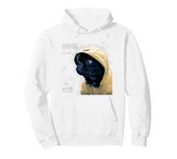 Cute Black Pug Motif for Pug Lovers for Rainy Days & Pug Mom Felpa con Cappuccio