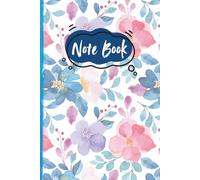 Cute Blue Bird Floral Notebook: College-Ruled 6x9 Journal | 150 Lined Pages for Writing, School, Office & Gifts | Created by SatharaWords Innovations