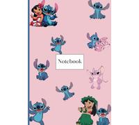 Cute Blue Koala-like Alien Design A5 Notebook: - 120 Plain Pages for Fun & Creativity!