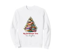 Cute Book Lover Christmas Reading Holiday Librarian Xmas Felpa